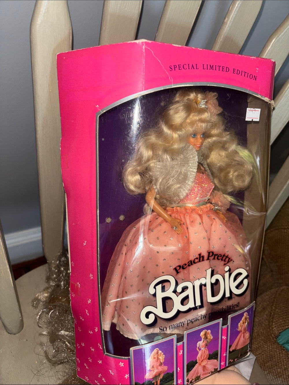Barbie 1989 Peach Pretty vintage